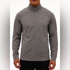 Bench Men's Urbanwear Moisture Wicking Full Zip Knit Jacket / Gray Sizes S, M, L